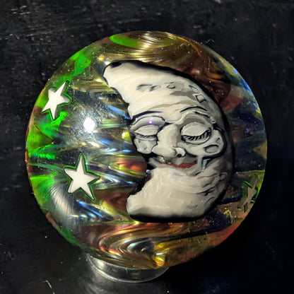 Sun and Moon marble