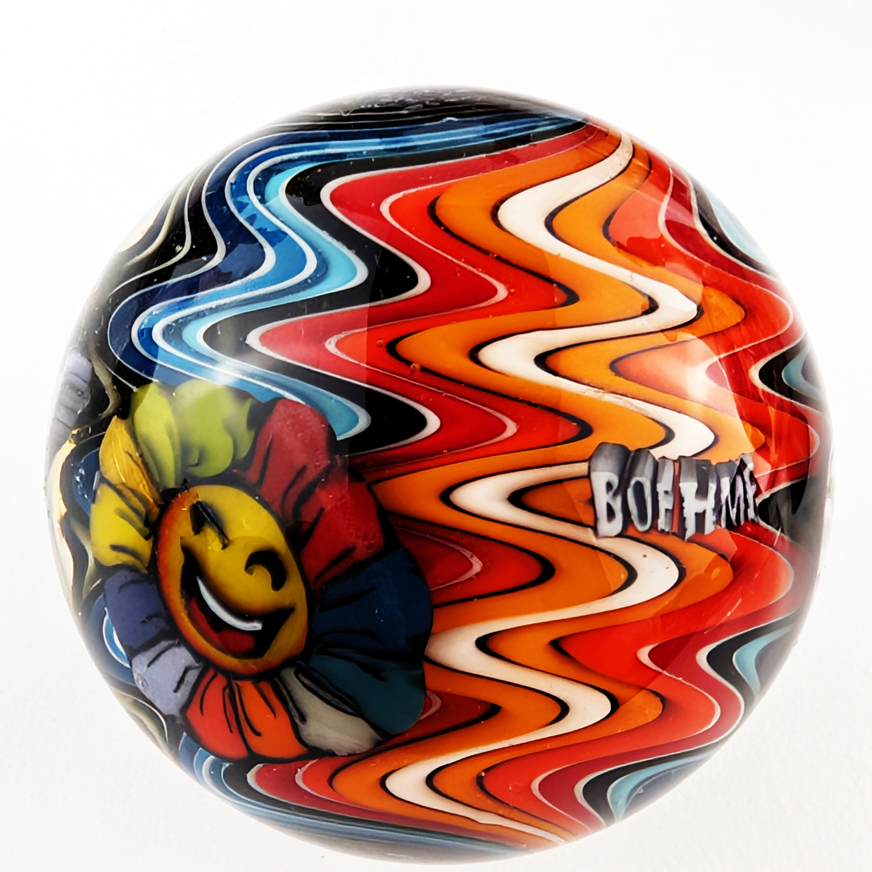 Cheshire cat marble